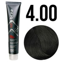 Inebrya farba do włosów, koloryzacja trwała, 100 ml 4/00 średni brąz intensywny