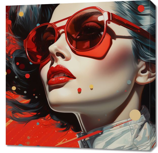 Obraz 70x70cm Wizja Przyszłości zdjęcie 1
