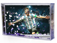 Akwarium - Ramka wodna 3D - Lionel Messi