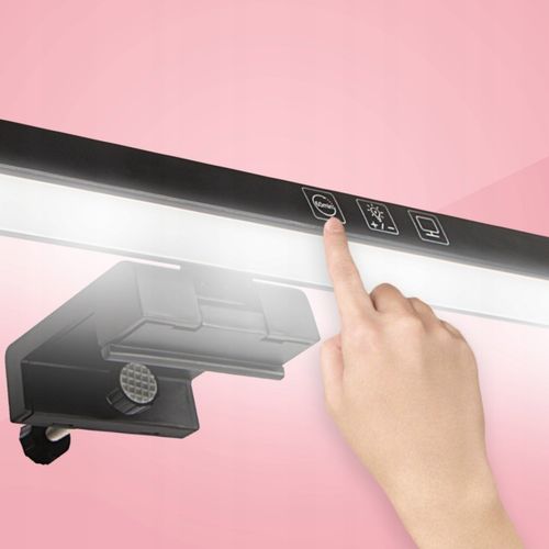LAMPKA LED NA MONITOR EKRAN KOMPUTER REGULOWANA 3 BARWY KLIPS 48 DIOD USB-C na Arena.pl