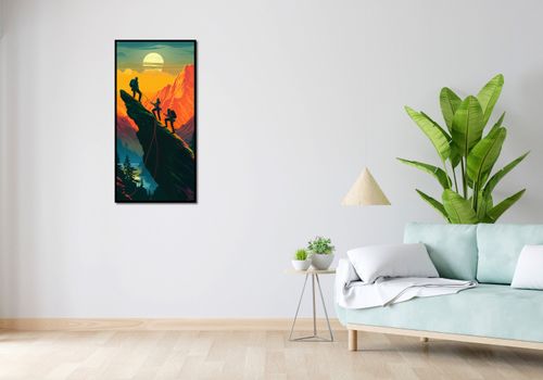 Plakat 50x100cm U Szczytu na Arena.pl