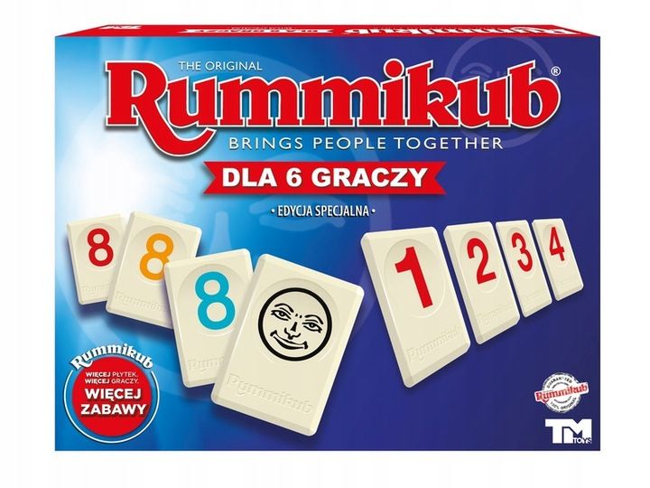 Gra towarzyska RUMMIKUB XP LMD4606 zdjęcie 1