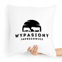Prezent Poduszka Dla Imprezowicza Imprezowiczki Z Nadrukiem Ze Zdjęciem