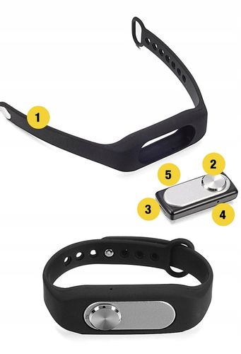 OPASKA BRELOK DYKTAFON PODSŁUCH 8GB 20H 128KBPS na Arena.pl