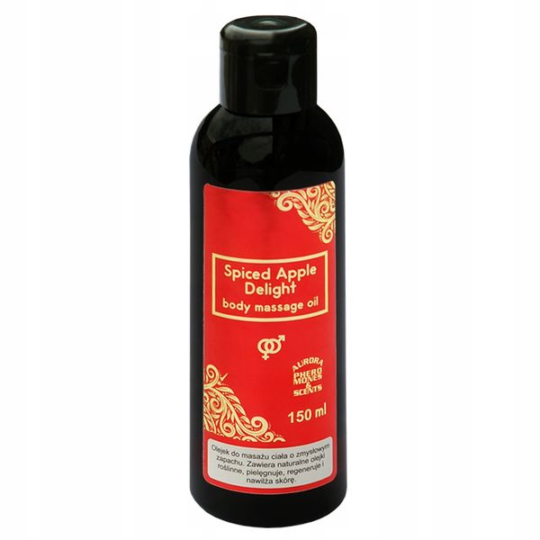 Zestaw na prezent olejek do ciała 150 ml świeca podniecająca 100 g jabłko zdjęcie 9