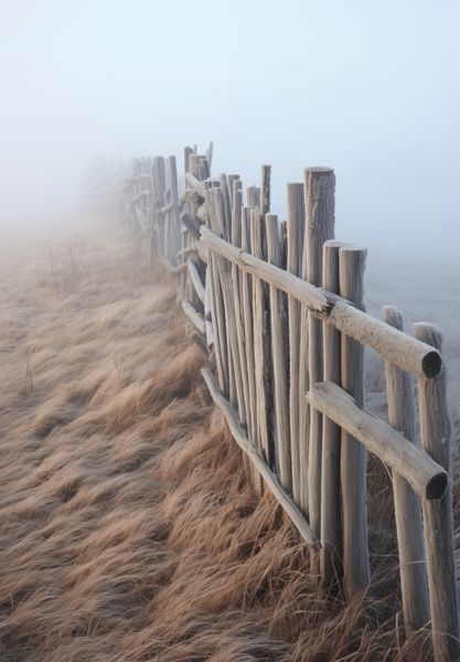Plakat 68x98cm Mgła nad Wydmami zdjęcie 1