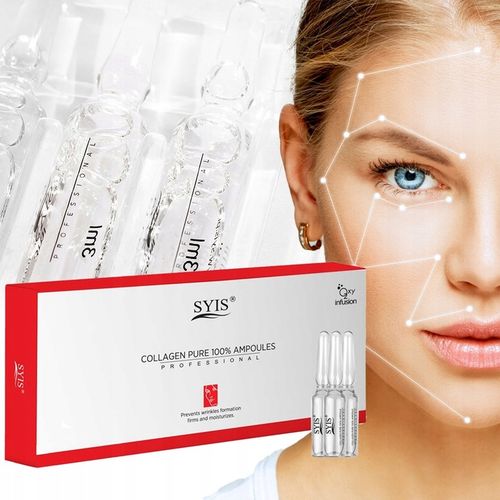 Syis ampułki collagen kolagen do twarzy 10x3 ml na Arena.pl