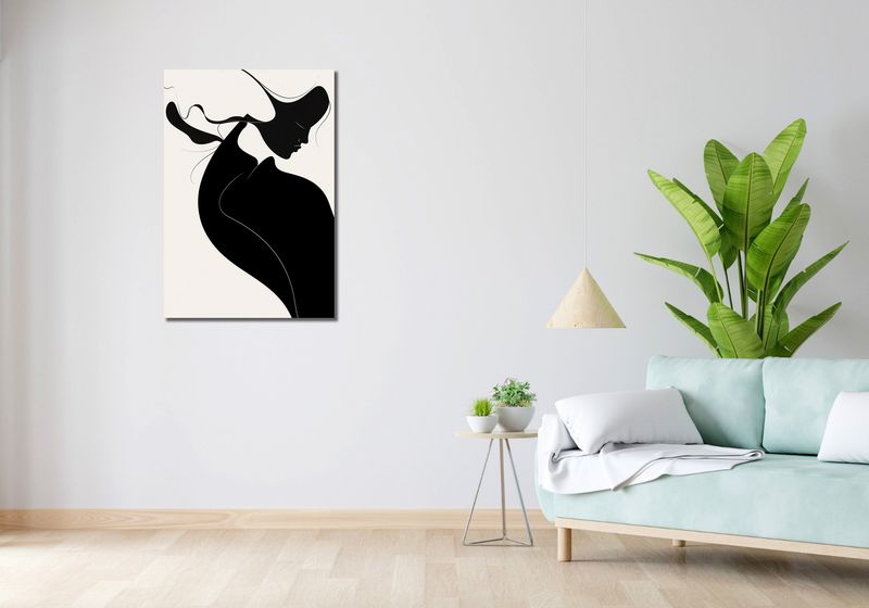 Obraz 60x90cm Redukcja do Zarysu zdjęcie 2