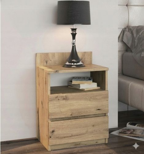 SZAFKA NOCNA STOLIK SYPIALNIA M1 DĄB ARTISAN na Arena.pl