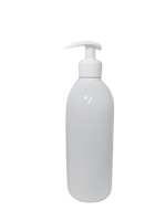 Butelka dozownik z POMPKĄ 500ml gruba biała PET