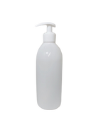Butelka dozownik z POMPKĄ 500ml gruba biała PET