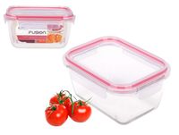 Pojemnik szklany lunch box żaroodporny prostokątny z pokrywką 950 ml