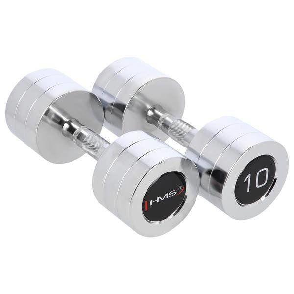 Hantle chromowane 2 x 10 kg CHD10 HMS zdjęcie 3