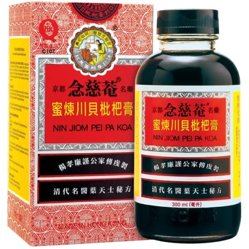 Syrop ziołowy Nin Jiom Pei Pa Koa 300ml - Nin Jiom na Arena.pl