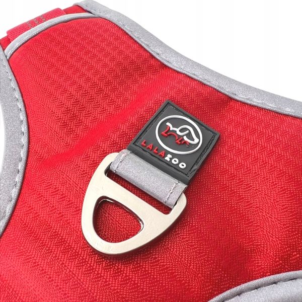 SZELKI dla psa GUARD bezuciskowe TOKYO red L zdjęcie 12