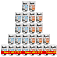 BULTI mokra karma dla kota Rybny 24x400g