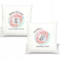 Poduszka z imieniem PREZENT dla TATY BĘDZIESZ TATĄ