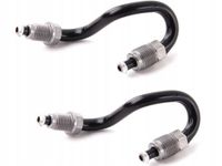 2x PRZEWÓD HAMULCOWY ZACISK TYŁ AUDI A3 8P TT LEON TOLEDO OCTAVIA GOLF V VI