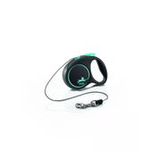 Flexi Smycz Black Design XS Linka 3m Do 8kg Niebieska