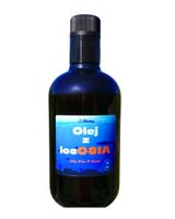 Olej z łososia dla psa i kota 500ml Do michy grube szkło