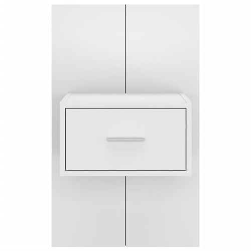 Szafki nocne ścienne, 2 szt., białe na Arena.pl