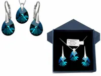 KOMPLET BIŻUTERII Z KRYSZTAŁAMI SWAROVSKI M12mm