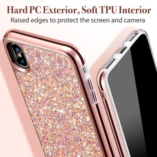 ESR GLITTER IPHONE X/XS ROSE GOLD na Arena.pl