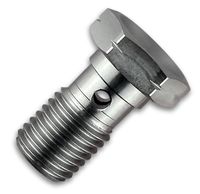 SRi-104 Śruba drożna do oczek 10x1,25 nierdzewna INOX ( banjo drążona )