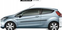 Ford Fiesta 3 dr 09-17 Listwy CZARNE Boczne Drzwi