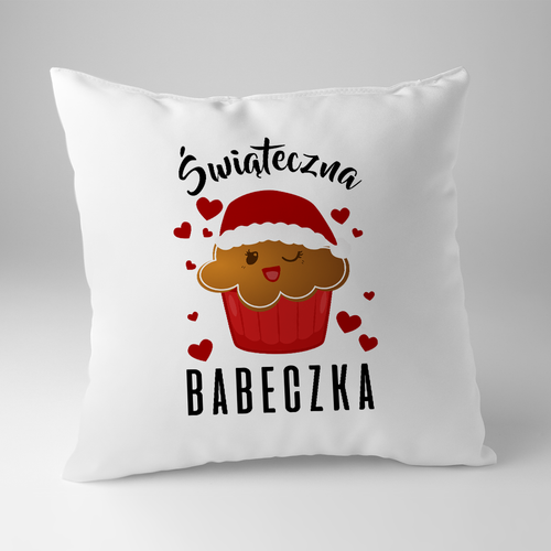 Świąteczna babeczka - poduszka na prezent na Arena.pl