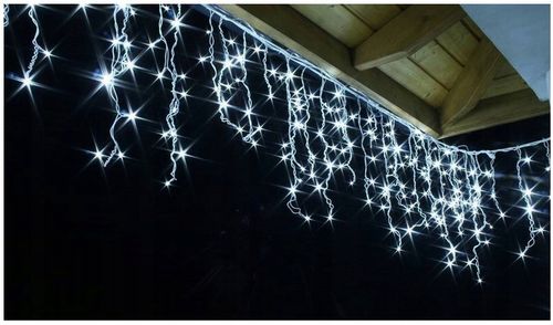 SOPLE GIRLANDA KURTYNA 300 LED ZIMNY BIAŁY + FLASH (ZIMNY BIAŁY) na Arena.pl
