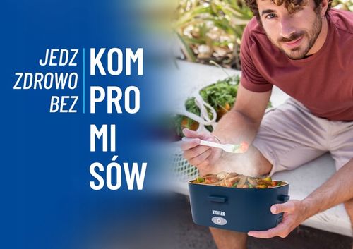 Lunch BOX TERMOS NA JEDZENIE PODGRZEWACZ DO AUTA 12/24/230V na Arena.pl