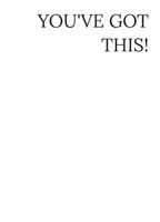 Plakat 13x18cm  Z Napisami Nowoczesny Cytat You've Got This