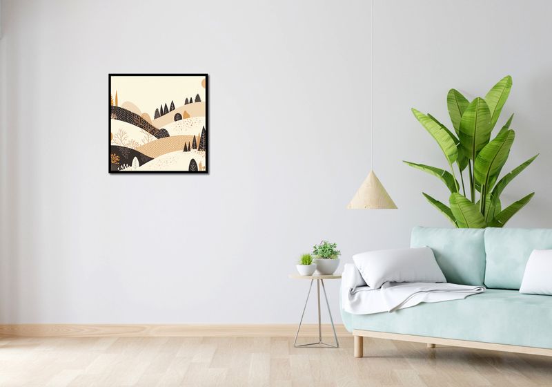 Plakat 60x60cm Jesień w Wzgórzach zdjęcie 4
