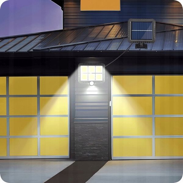 LAMPA SOLARNA 120 COB LED KABEL 5M LS2 zdjęcie 8