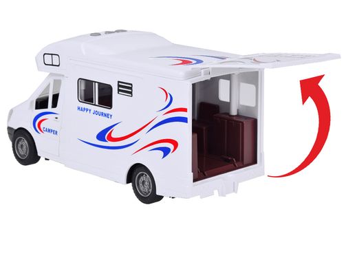 ZABAWKOWE AUTO  KAMPER ŚWIATŁO  OTWIERANE DRZWI na Arena.pl