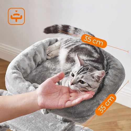 Drapak Dla Kota Duzy Legowisko Drapak z Domkiem Budka Drapaki 80cm na Arena.pl