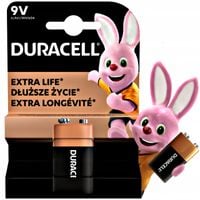 bateria alkaliczna duracell 9v 6lr61 - blister