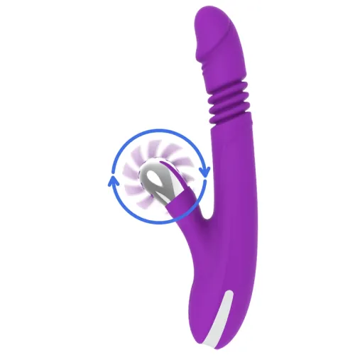 fun function bunny up&down 2.0 - model silikonowy, 7 trybow, usb, 24 cm na Arena.pl