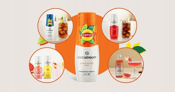 SodaStream Lipton Ice Tea Peach 440ml zdjęcie 5