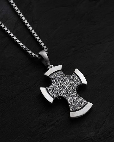 Srebrny krzyż ST. ARCHANGEL MICHAEL na Arena.pl