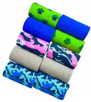 Zestaw Bandaży kohezyjny Rea Tape 10 cm x4,5 m mix 10 sztuk