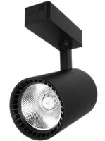 Lampa sklepowa LED reflektor szynowy czarny 30W 2250lm neutralne 4000k