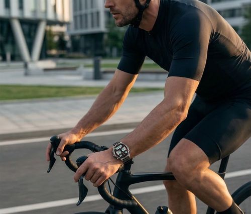 smartwatch gravity srebrny pasek + bransoleta gt41-3 na Arena.pl