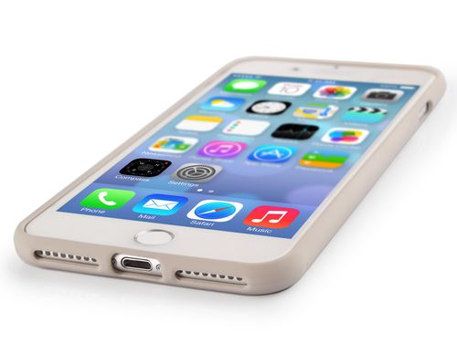 SOFT MERCURY Apple iPhone 7/8 Plus - BEIGE STONE +szkło na Arena.pl