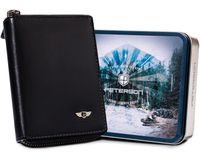 portfel skórzany ptn 340-p black