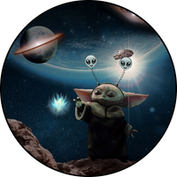 Opłatek na tort STAR WARS Gwiezdne Wojny Yoda Postać Postacie