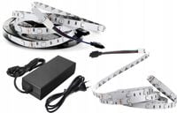 Zestaw 600cm 6m Taśma led rgb 150 ip20 + zasilacz