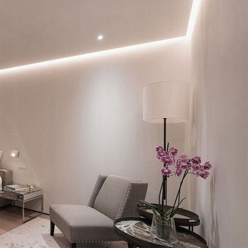 Profil 23х37mm dystansowy LED do sufitów z GK (biały) na Arena.pl