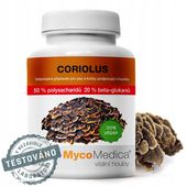 MycoMedica Coriolus 50% ekstrakt, 90 kapsułek, produkt weterynaryjny